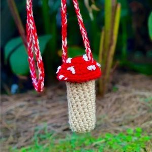 The Crochet Mushroom Holder ❤️